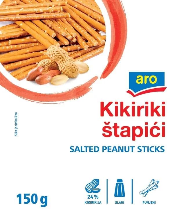 150G ARO ŠTAPIĆI S KIKIRIKIJEM