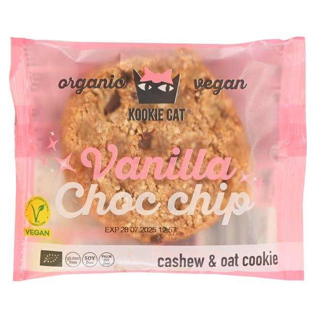 KEKS VANILLA CHOC DROPS 50g KOOKIE CAT