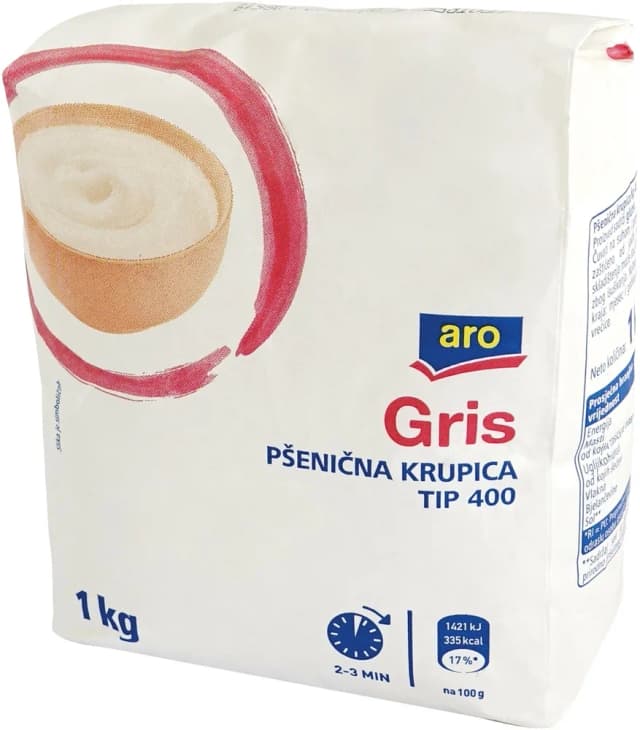 1KG ARO GRIS,PŠEN.KRUPICA T400