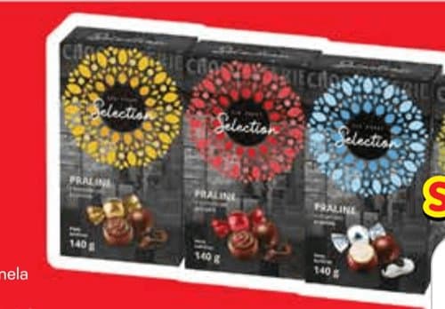 PRALINE PISTACIJA 140 G SELECTION