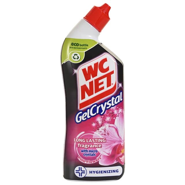 WC Net Gel Crystal Pink Flowers