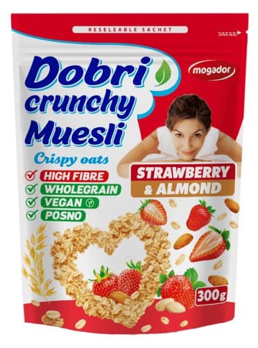 Muesli Crunchy Jagoda i Badem