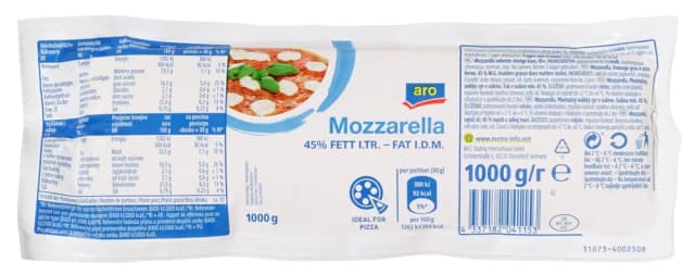 1KG ARO MOZZARELLA