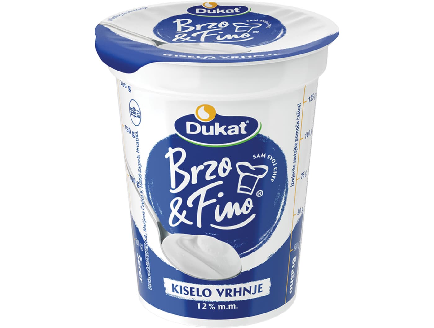Dukat Brzo & Fino, Dukat Kiselo vrhnje