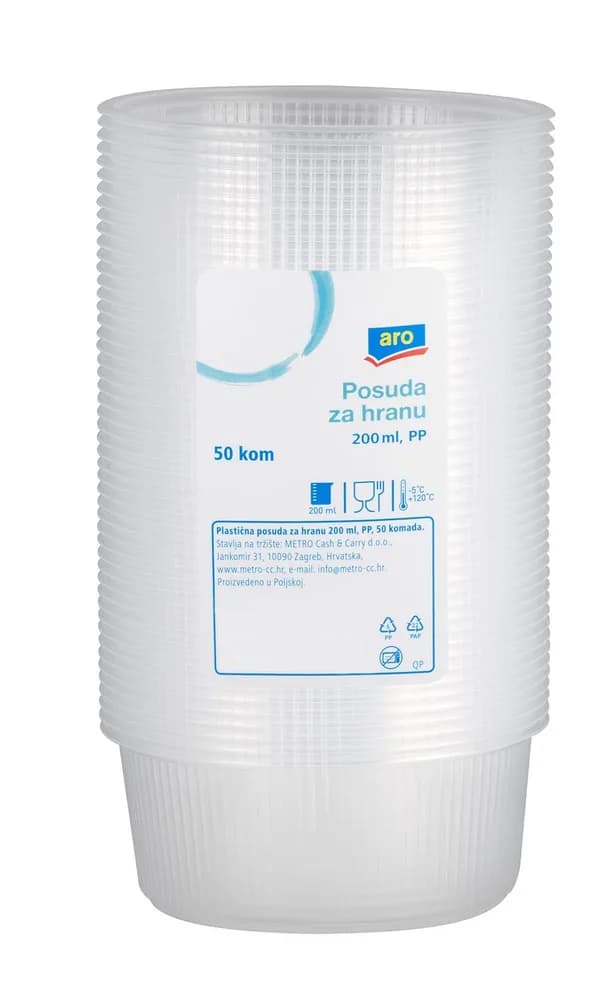 50/1 ARO PLAST.POSUDA 200ML