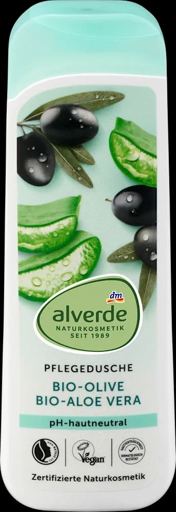 alverde gel za tuš. masl./aloe v. 250 ml