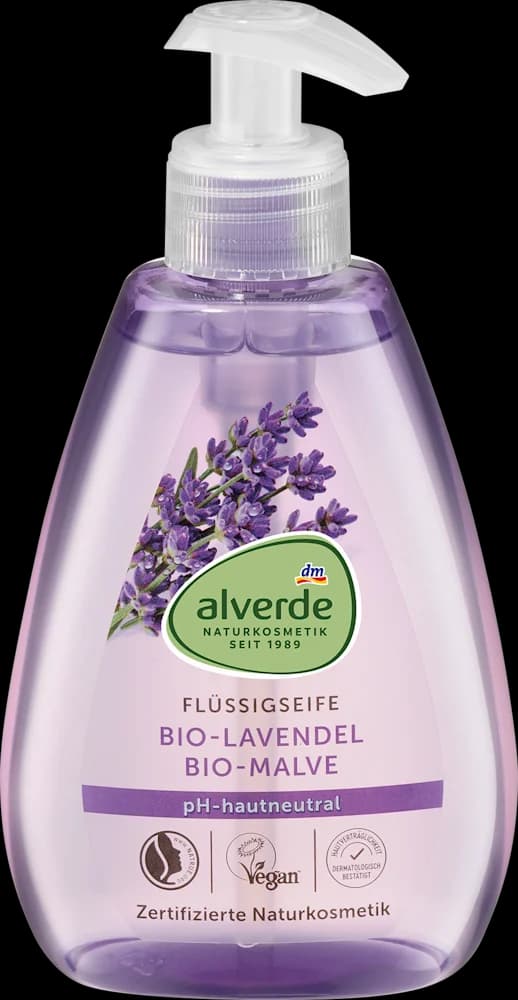 alverde tekući sapun lavanda/sljez 300ml