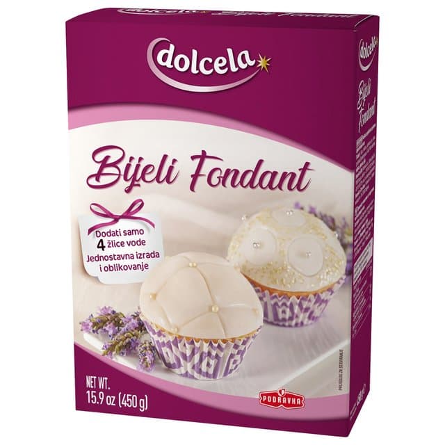Fondant Dekor Bijeli