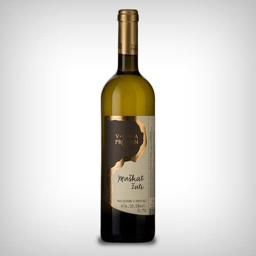 Vino Muškat Žuti Poluslatko