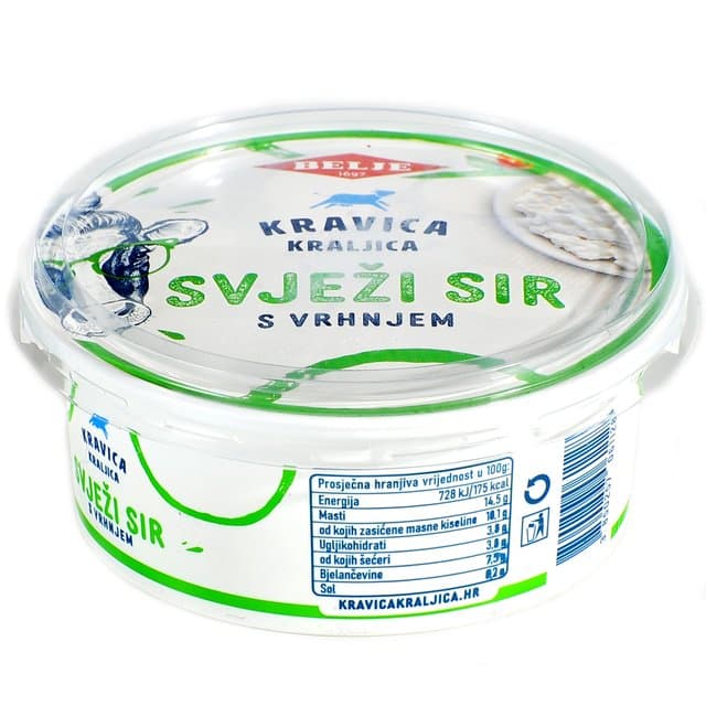 SIR SVJ S VRHNJEM 200g KRAVICA