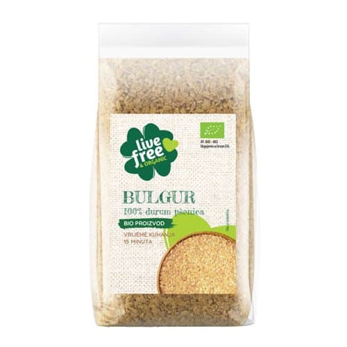 BULGUR BIO 500 G LIVE FREE ORGANIC