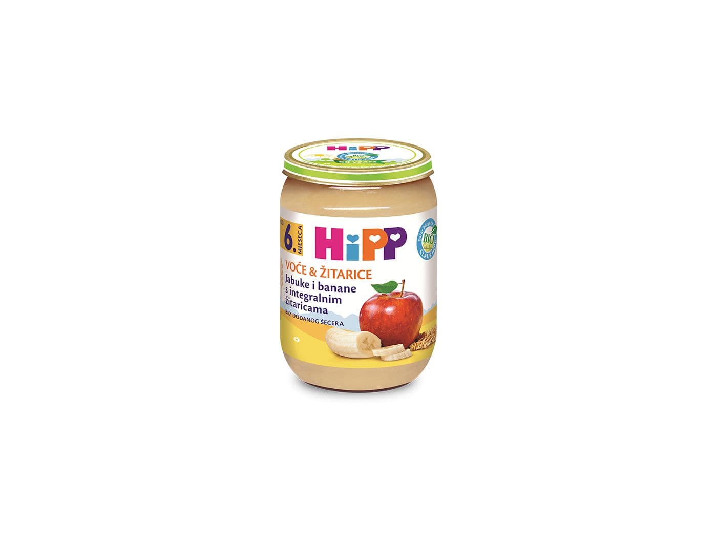 Kašica integralne žitarice jabuka banana
