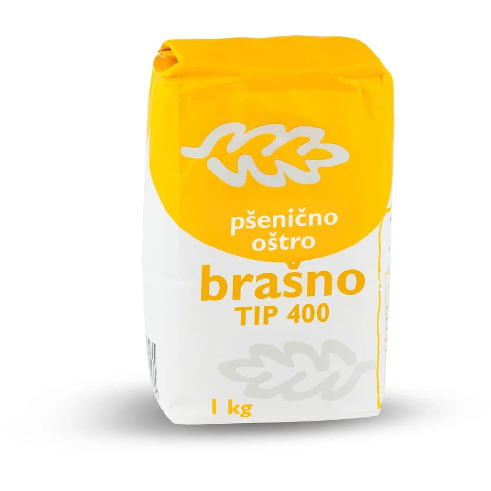 BRAŠNO PŠENIČNO OŠTRO T-400 1kg