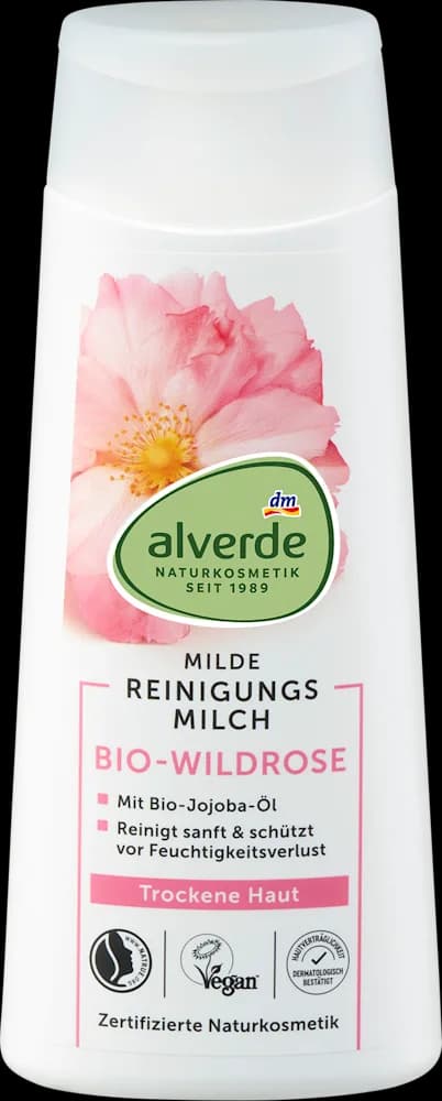 alverde mlijeko za čišćenje d.ruža200ml