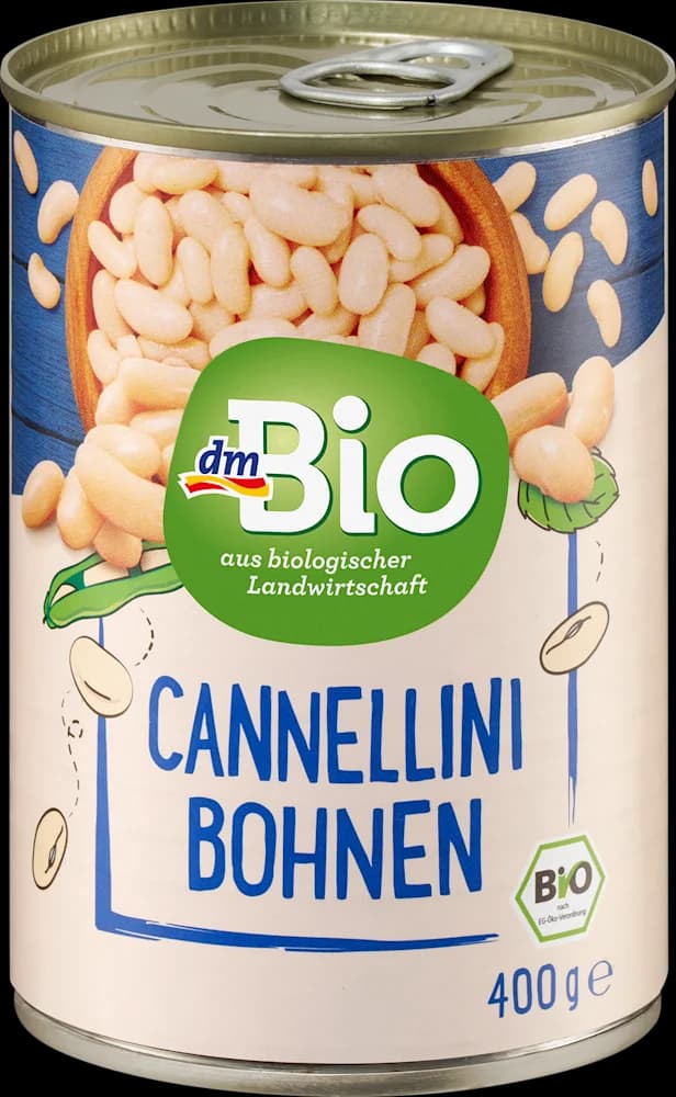 dmBio bijeli grah Cannellini 400 g/240 g