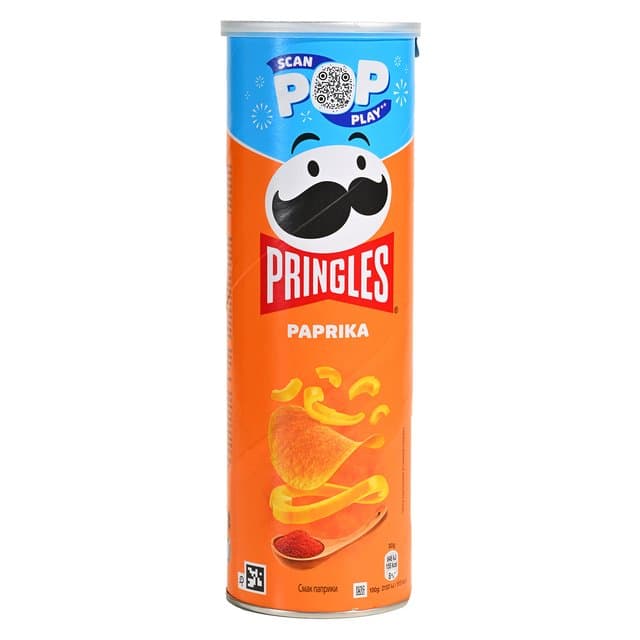 Čips Pringles Paprika 165 g