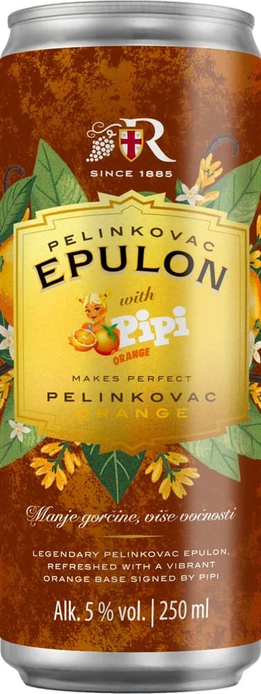 *RTD EPULON ORANGE + PIPI ROSSI 0,25L
