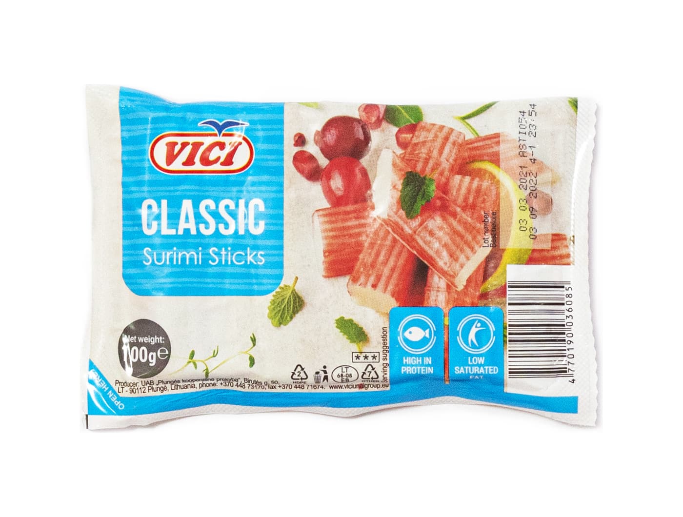 SURIMI ŠTAPIĆI 100 g VICI