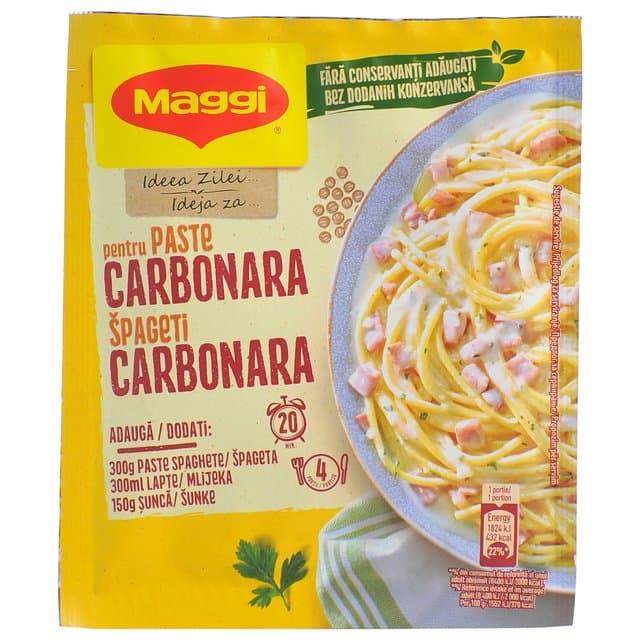 Maggi Idea za Carbonara