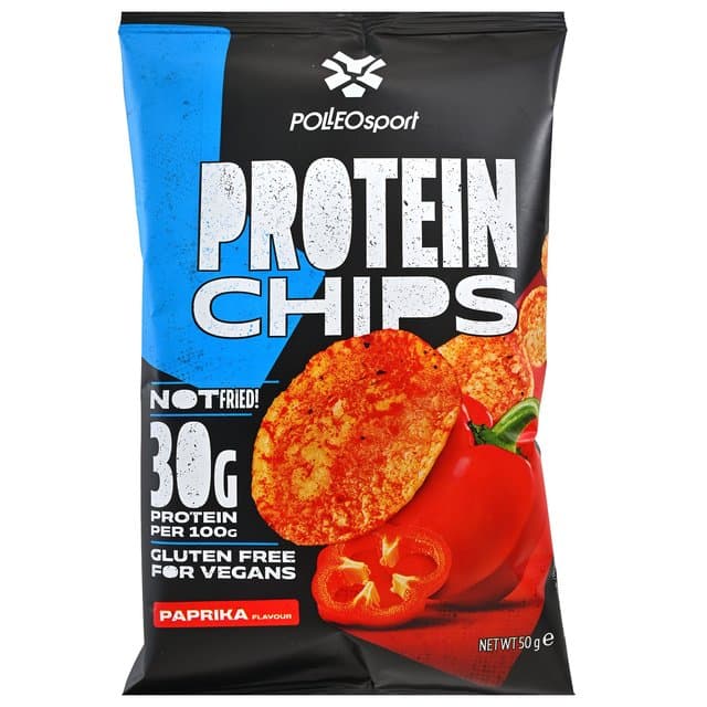 PROTEIN ČIPS PAPRIKA 50 g POLLEO