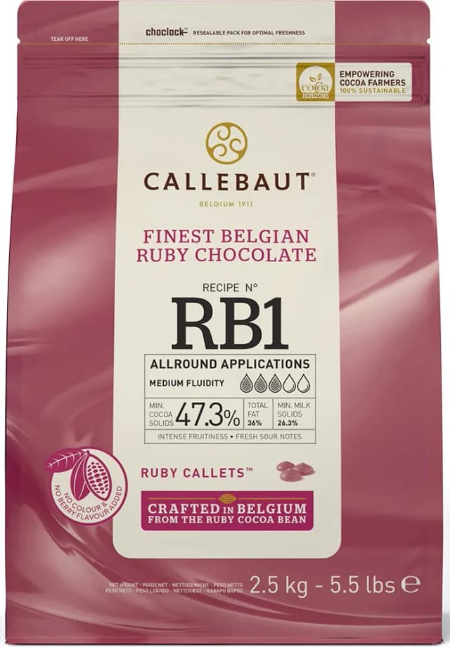2,5KG CALLEBAUT RUBY ČOK.47,3%