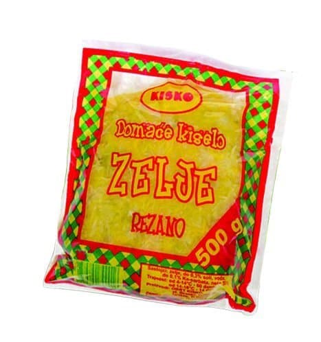 DOMAĆE KISELO ZELJE REZANO 500G KISKO