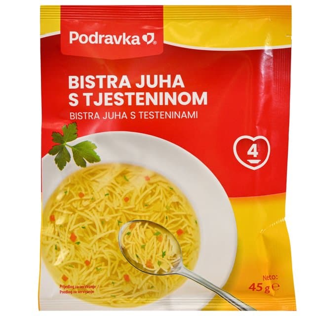 Bistra juha s tjesteninom