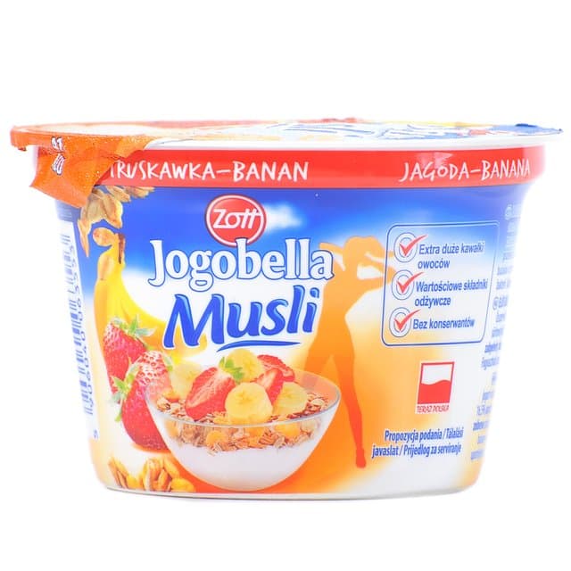 Jogobella Voćni Jogurt Jagoda, Banana s Muslijem
