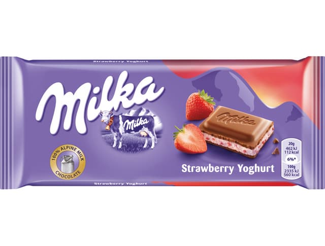 Čokolada Milka Jagoda Jogurt