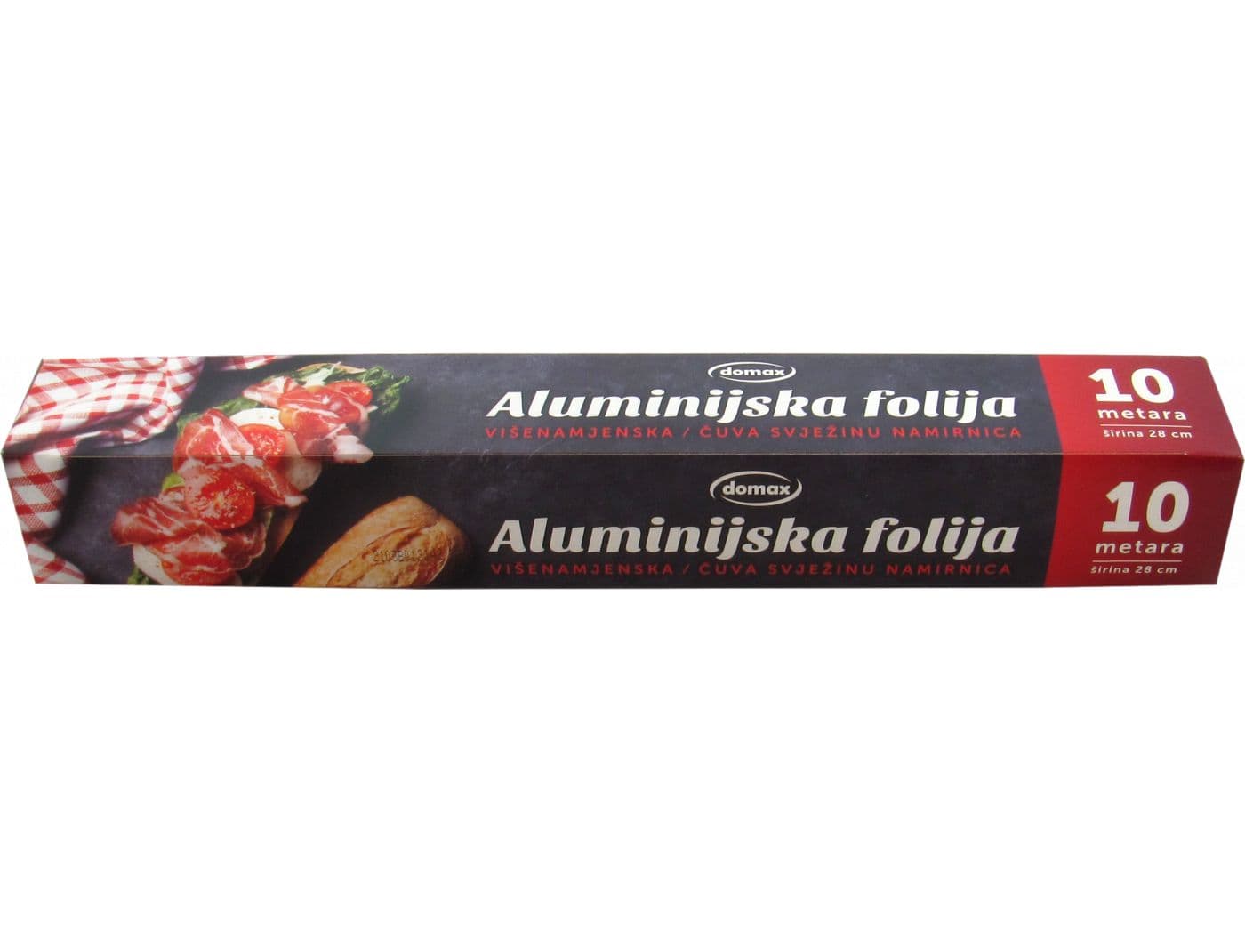 FOLIJA ALUMINIJSKA 10 m DOMAX