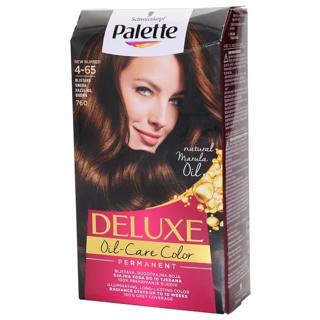 Palette Deluxe 760 Blistavo Smeđa