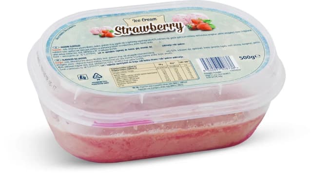 SLADOLED JAGODA 500g