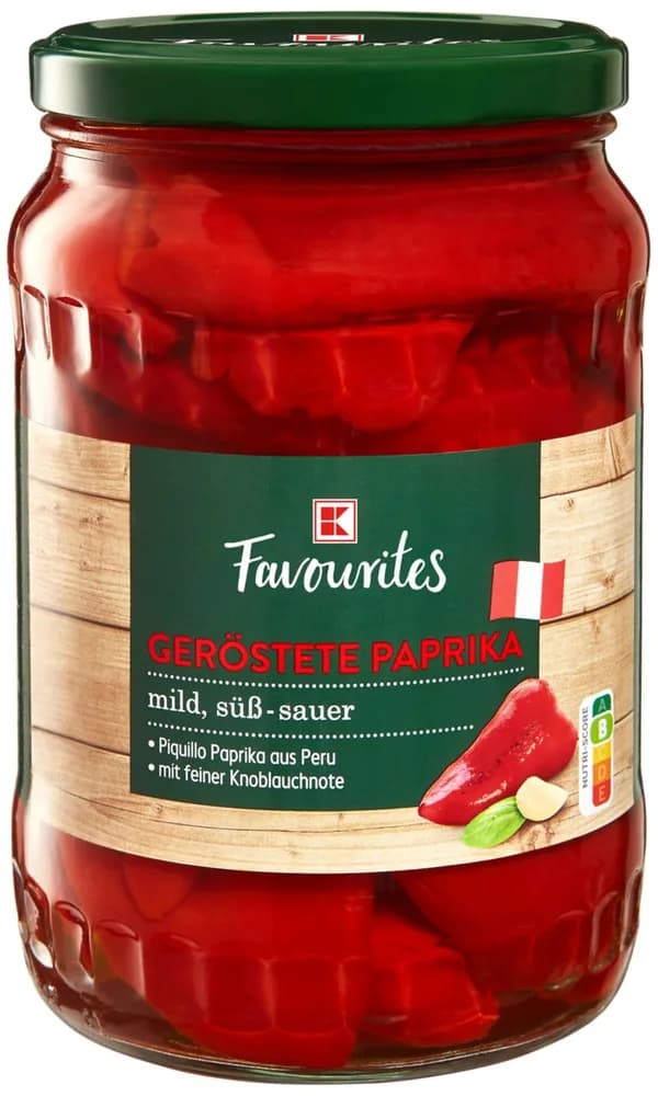 KFav.Pečena Paprika 680g/400g