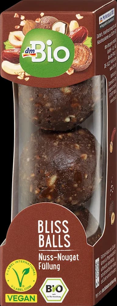 dmBio kuglice lješnjak nugat 60g