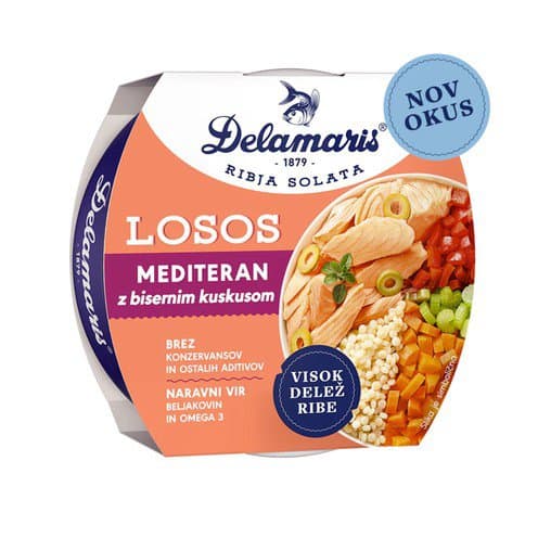 LOSOS SALATA MEDITER 170 g DELAMARIS