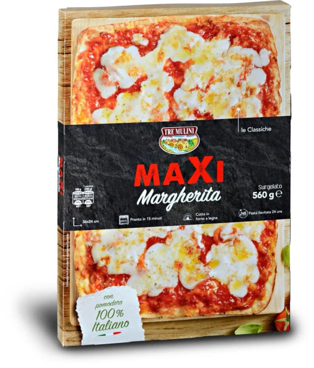 PIZZA MAXI MARGHERITA 560g