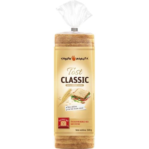 Kruh Toast Classic