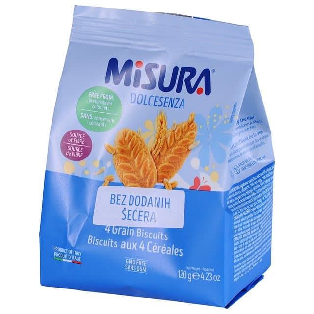 Keksi mini sa žitaricama bez šećera