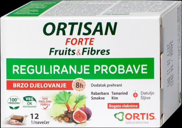 Ortisan forte voćne kocke 120g