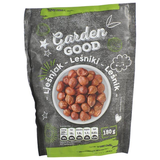 LJEŠNJAK JEZGRA GARDEN GOOD 180g