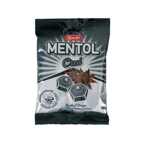 Mentol Mentol, Kandit Bomboni 100 g