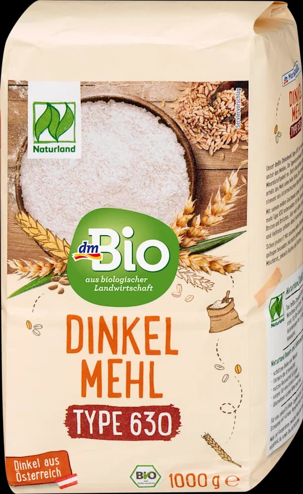 dmBio pirovo brašno tip 630, 1000 g