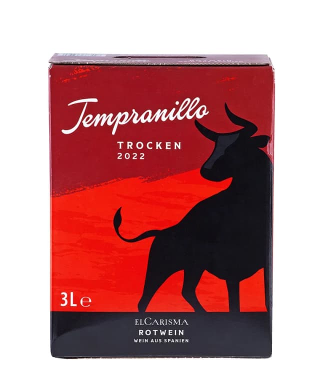El Carisma Vino crnoTempranillo 3L BiB