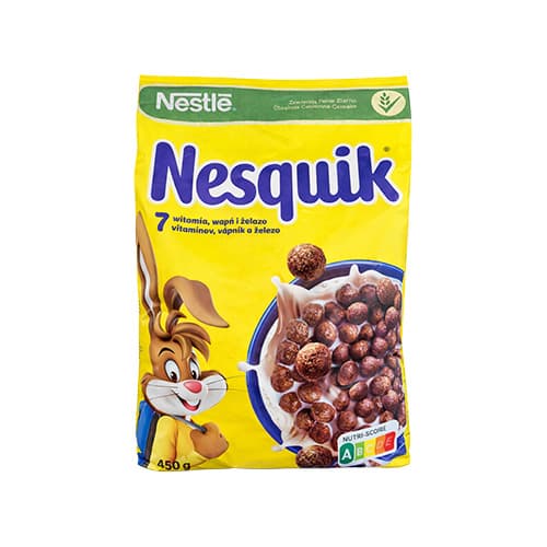 NESTLE NESQUIK ŽITNE LOPTICE 450g