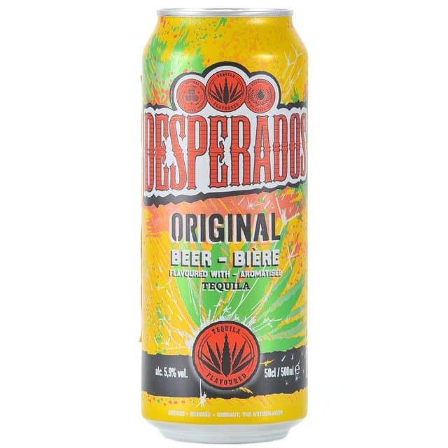 DESPERADOS DESPERADOS Pivo s tequilom