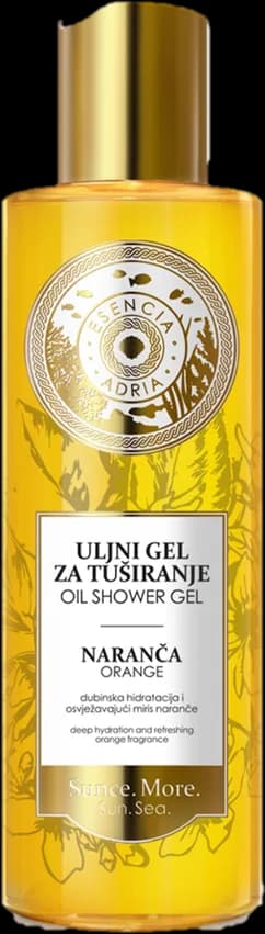 Esencia Adria gel zatuš. naranča 250ml