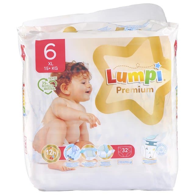 PEL LUMPI PREMIUM XL 6 (15+ kg) 32/1