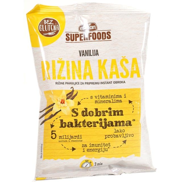 Rižina kaša vanilija