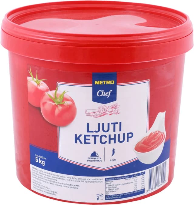 5KG MC KETCHUP LJUTI