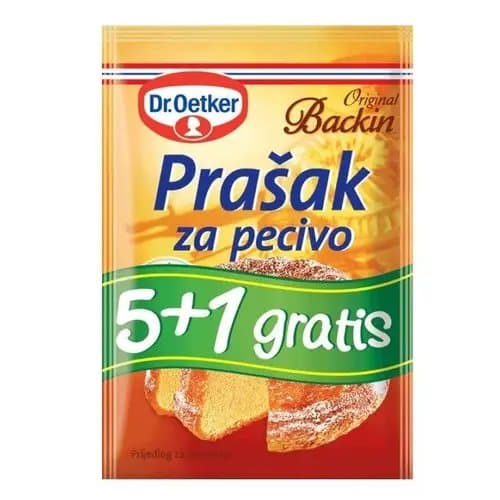 Prašak za pecivo 5+1 gratis